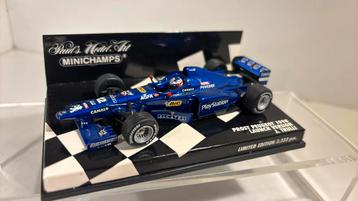 F1 prost Peugeot J. Trulli 1998 minichamps 1.43 beschikbaar voor biedingen