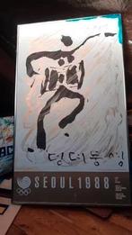 seoul 1988 Olympische spelen ontwerper kim young kee, Verzamelen, Posters, Ophalen of Verzenden, Zo goed als nieuw
