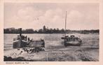 Tiel - Waalgezicht met gierpont en stoomschip (1938?), Ophalen of Verzenden, 1920 tot 1940, Gelopen, Gelderland