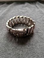 Budha to Budha grove schakel armband, Sieraden, Tassen en Uiterlijk, Armbanden, Ophalen of Verzenden, Zo goed als nieuw, Zilver