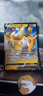 ampharos v vivid voltage pokemon kaart, Ophalen of Verzenden, Zo goed als nieuw, Booster