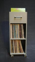 300 platen passen erin deze platenkast. Kleur op bestelling, Ophalen, 2000 tot heden, Zo goed als nieuw, Overige formaten