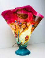 Design murano stijl geblazen tafellamp, Ophalen of Verzenden, Glas, Minder dan 50 cm
