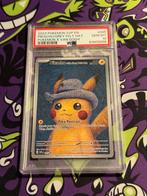 Pikachu Van Gogh PSA 10  pikachu with grey felt hat, Ophalen of Verzenden, Nieuw, Losse kaart, Foil