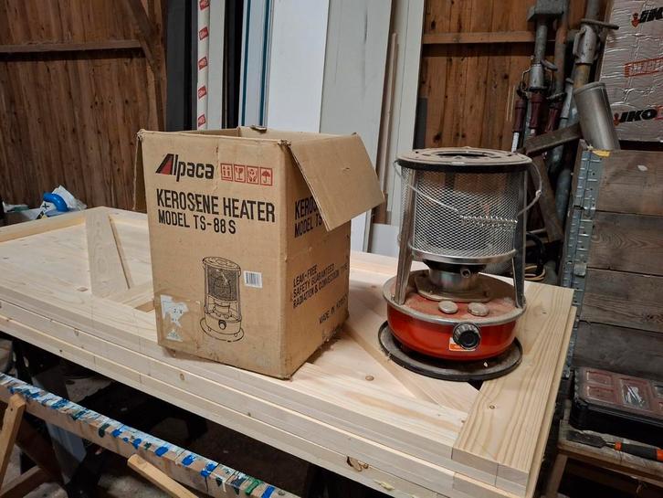 Alpaca Petroleumkachel TS-88S Zo Goed Als Nieuw, Huis en Inrichting, Kachels, Zo goed als nieuw, Petroleumkachel, Overige brandstoffen