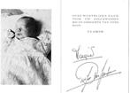 Bedankkaartje geboorte prins Floris, Nederland, Ophalen of Verzenden, Zo goed als nieuw, Kaart, Foto of Prent