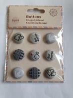 Hobby Flora Buttons, Ophalen of Verzenden, Nieuw, Versiering of Embellishment, Overige merken