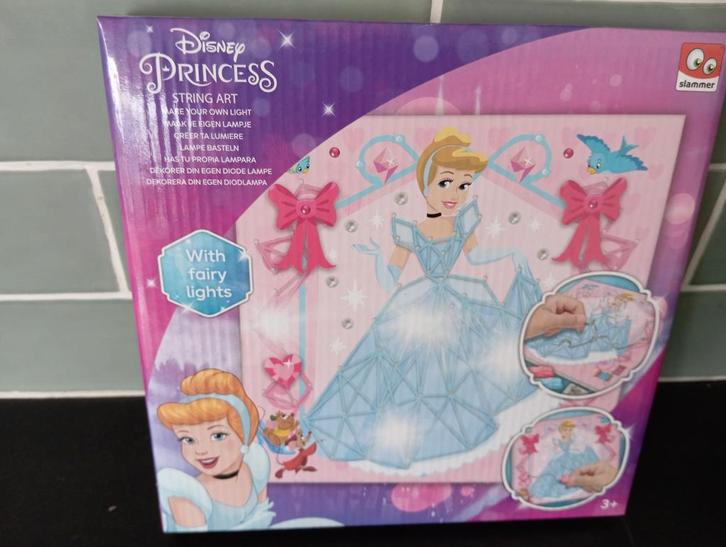 Disney lampje knutselen Assepoester en Aladdin, Kinderen en Baby's, Speelgoed | Educatief en Creatief, Nieuw, Knutselen, Ophalen of Verzenden
