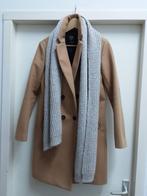 Modieuze overjas, Beige, Ophalen of Verzenden, Zo goed als nieuw, Maat 36 (S)