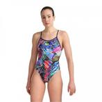 Nieuw Arena W Lace Back Allover Swimsuit One Piece badpak, C.da Cisterna, 84/85 62029 Tolentino (MC) Italië, Zwart, Arena, Nieuw