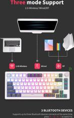 Royal Kludge RKH81 - Draadloos Toetsenbord, Computers en Software, Theodoor Colenbranderhof 9, 3059LC Rotterdam, Nederland, Multimediatoetsen