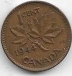 1  cent  1944  Canada. km. 32, Postzegels en Munten, Munten | Amerika, Ophalen of Verzenden, Losse munt, Noord-Amerika