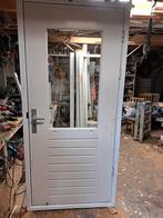 Buitendeur met kozijn en dubbelglas, Glas, Gebruikt, 215 cm of meer, Buitendeur