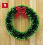 Rotan Kunstkrans / Bloemenkrans Kerstkrans Bloemen Takken, Verzenden, Nieuw