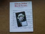ELTON JOHN ROCK SCORE, Muziek en Instrumenten, Bladmuziek, Zang, Ophalen of Verzenden, Zo goed als nieuw