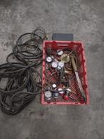 Lasapparatuur: Kabels, Snijbrander, Reductieventielen, Ophalen of Verzenden, Gebruikt