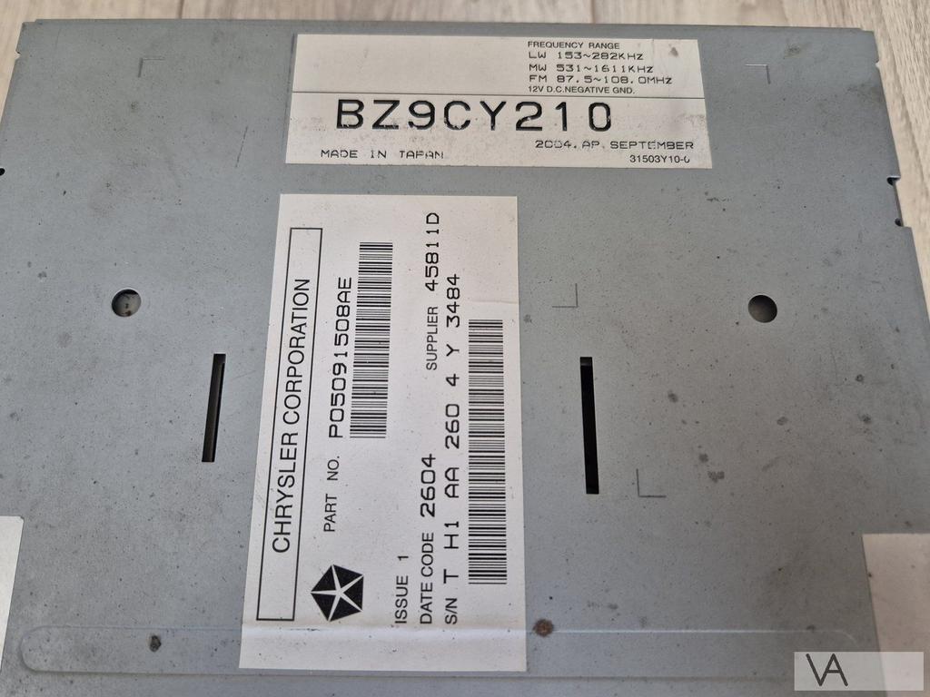 Chrysler 300c 300 c 2004 - 2010 radio navigatie unit €200, Ophalen of Verzenden, Gebruikt, Chrysler