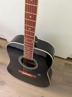 Epiphone songmaker DR-100 akoestische gitaar zwart glossy, Muziek en Instrumenten, Ophalen, Zo goed als nieuw, Western- of Steelstringgitaar