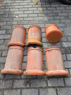 Monier Halfronde Vorsten Natuurrood + Beginvorst, Ophalen, Gebruikt, Steen of Klei, Minder dan 5 m²