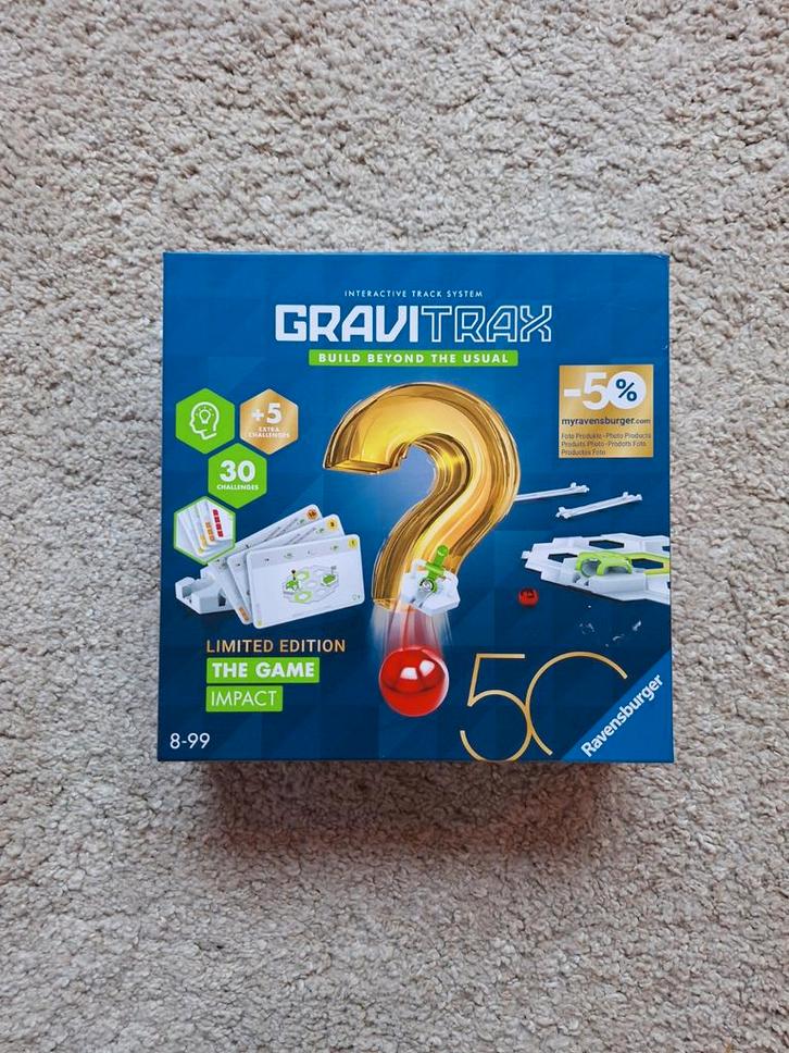 Nieuw Gravitrax spel "The game impact", Kinderen en Baby's, Speelgoed | Overig, Nieuw, Jongen of Meisje, Ophalen of Verzenden