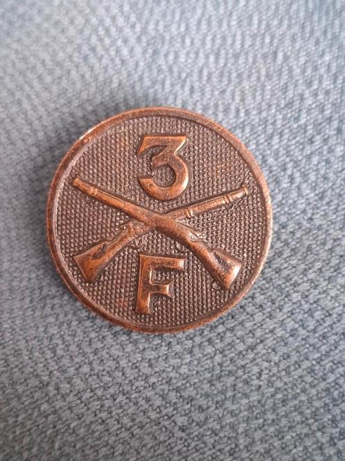 US Army collar disc – Reproductie 3rd Infantry Regiment, Com, Postzegels en Munten, Munten | Europa | Euromunten, Overige waardes
