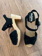 Sandgrens Zwarte Sandalen Maat 39, Zo goed als nieuw, Sandgrens, Zwart, Sandalen of Muiltjes