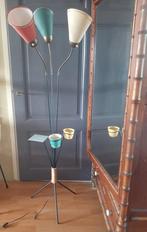 Jaren 50  lamp, Huis en Inrichting, Lampen | Vloerlampen, Ophalen, Gebruikt, Stof, Minder dan 100 cm