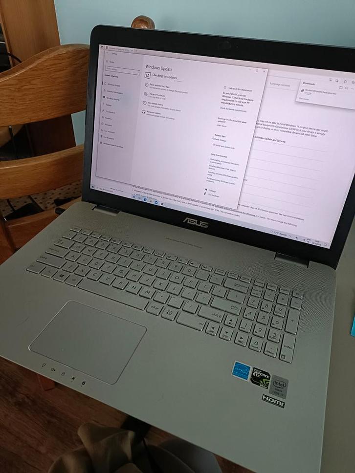 Asus gaming laptop, Computers en Software, Windows Laptops, Zo goed als nieuw, 15 inch, 2 tot 3 Ghz, Gaming, Ophalen