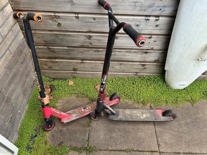 2x Slamm scooter Stuntstep, Fietsen en Brommers, Steps, Gebruikt, Gewone step, Ophalen