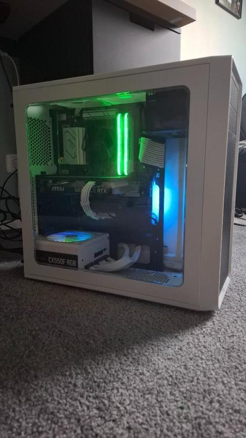 Game PC, Gaming computer, desktop 4060, Computers en Software, Desktop Pc's, Zo goed als nieuw, 3 tot 4 Ghz, SSD, 32 GB, Met videokaart