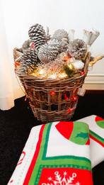 Kerstverlichting in mand, heel gezellig..............., Ophalen, Zo goed als nieuw
