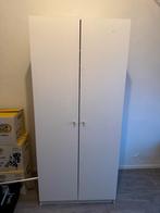 Witte kledingkast met kleine beschadigingen, Huis en Inrichting, Kasten | Kledingkasten, Overige materialen, Gebruikt, 100 tot 150 cm