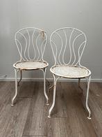 Set franse brocante tuinstoeltjes, Ophalen