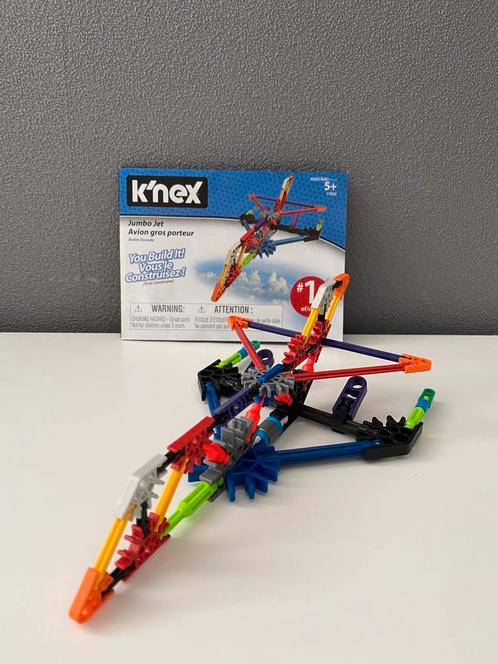 K’nex Jumbo jet en Red rides building set, Kinderen en Baby's, Speelgoed | Bouwstenen, Zo goed als nieuw, K'nex, Ophalen of Verzenden