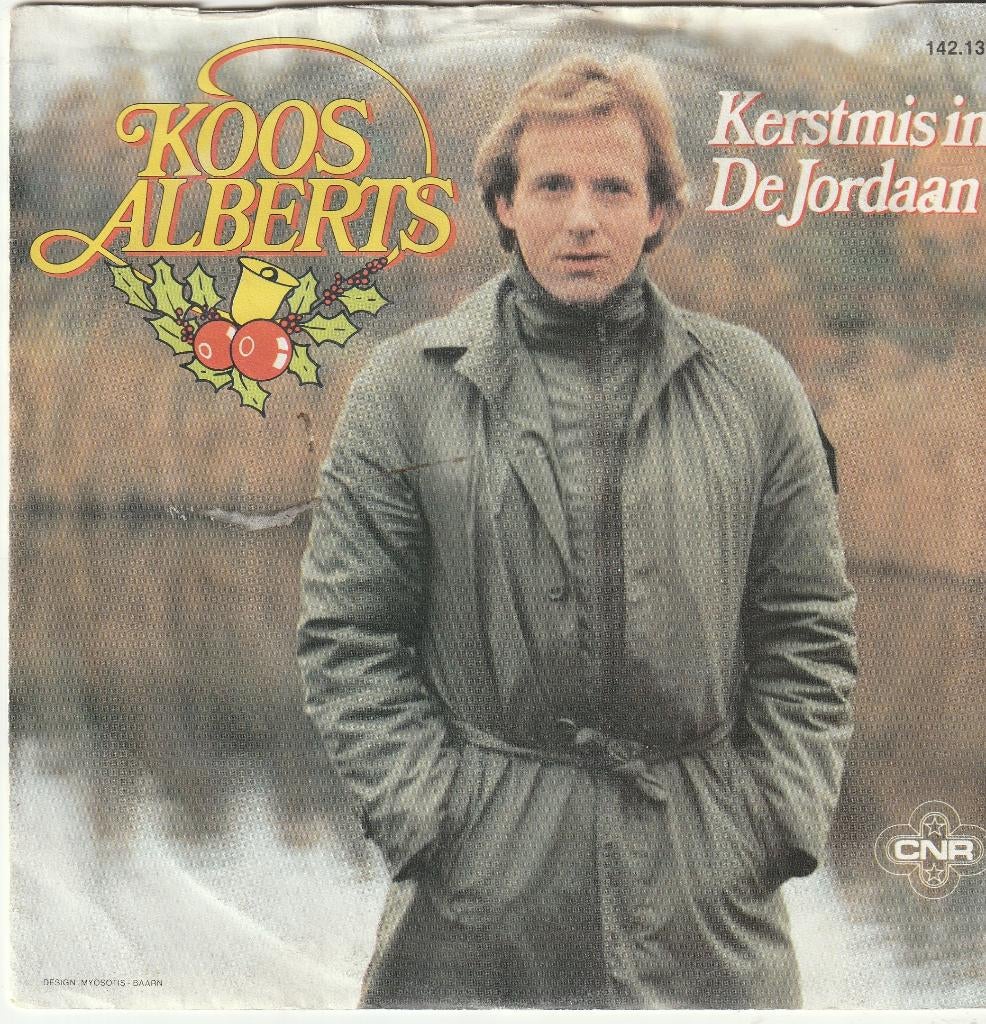 Koos alberts kerst in de jordaan vinyl single, Ophalen of Verzenden, Zo goed als nieuw, Nederlandstalig, Single