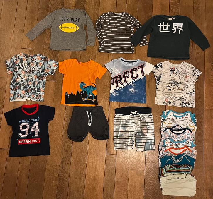 JONGEN kledingpakket 18 stuks! Mt 98. Zara, Name it, Noppies, Kinderen en Baby's, Kinderkleding | Kinder-kledingpakketten, Zo goed als nieuw
