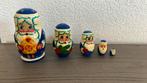 Matroesjka Baboesjka 5 stuks kerstman, Ophalen of Verzenden, Zo goed als nieuw