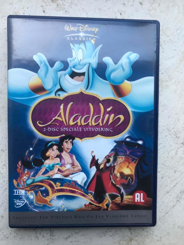 Walt Disney Aladdin ( 2 DVD Box ), Cd's en Dvd's, Dvd's | Tekenfilms en Animatie, Europees, Tekenfilm, Alle leeftijden, Boxset
