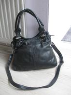 SPIKES & SPARROW leer zwart leren tas goede staat, Sieraden, Tassen en Uiterlijk, Tassen | Damestassen, Ophalen of Verzenden, Gebruikt