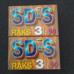RAKS onbespeelde cassettebandjes 2 x 3-pack originele seal, 2 t/m 25 bandjes, Overige genres, Ophalen of Verzenden, Nieuw in verpakking