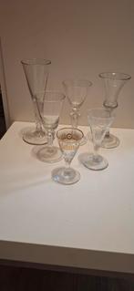 Groot lot 18e eeuwse glazen, Ophalen of Verzenden