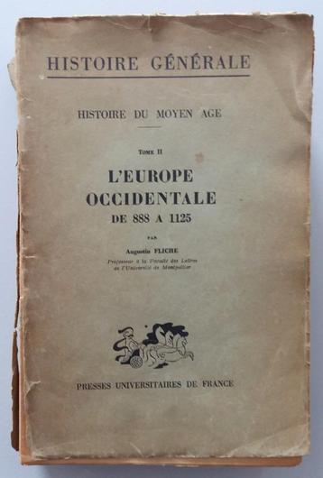 L'Europe occidentale de 888 a 1125 - Augustin Fliche beschikbaar voor biedingen