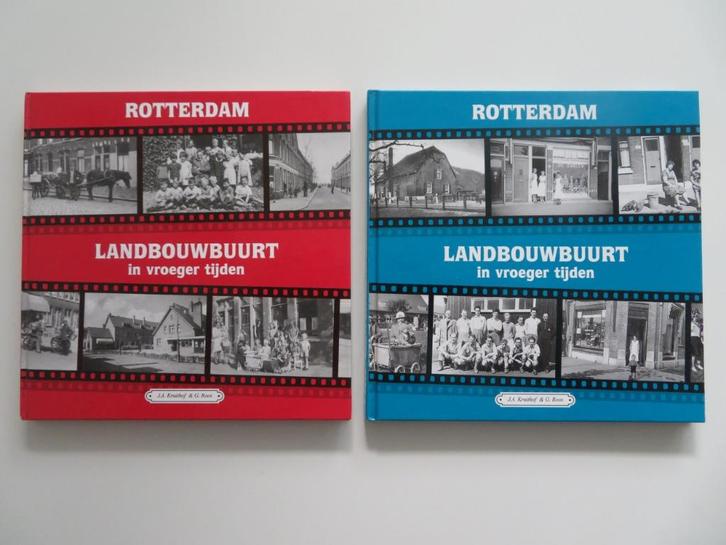 ROTTERDAM - Landbouwbuurt in vroeger tijden deel 1 + 2, Boeken, Geschiedenis | Stad en Regio, Zo goed als nieuw, 20e eeuw of later