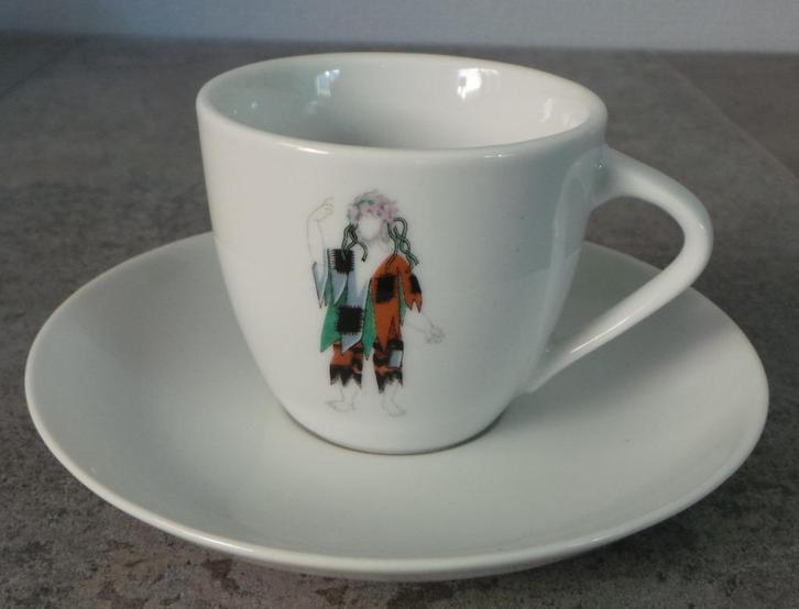 Kop en schotel Picasso - NIEUW, Huis en Inrichting, Keuken | Servies, Nieuw, Kop(pen) en/of Schotel(s), Overige stijlen, Porselein