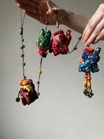 Stoffen olifanten wandhanger/slinger, 100,5x7cm. India boho, Verzenden, Zo goed als nieuw