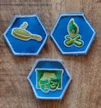 Scouting Welpen Insignes 3 stuks, Ophalen of Verzenden, Zo goed als nieuw, Embleem, Speld of Insigne