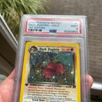 Pokémon Rocket #6 Dark Dugtrio Holo 1st Edition PSA 9, Ophalen of Verzenden, Nieuw, Losse kaart