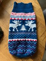Teckel kerst trui - blauw, Ophalen of Verzenden, Zo goed als nieuw, Hondentrui