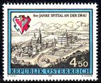 Michel  2024  Spittal an der Drau 800 jaar, Postzegels en Munten, Postzegels | Europa | Oostenrijk, Ophalen of Verzenden, Postfris