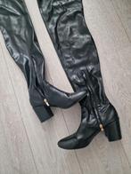 Givana Overknee Laarzen, Zwart, Maat 40, Kleding | Dames, Schoenen, Hoge laarzen, Verzenden, Gedragen, Givana